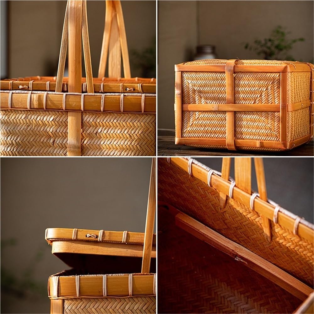 Suspension En Bambou Tissé à La Main Lustre à Chapeau Simple Plafonnier Plafonnier Lustre En Bambou Naturel Pour Salle A Manger Salon De The Restaurant