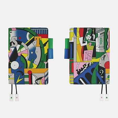 Amazon ほぼ日手帳 オリジナル A6サイズ 手帳カバー 横尾忠則 幾何学 Tte1901n014co 手帳 文房具 オフィス用品 Amazon ほぼ日手帳 オリジナル A6サイズ 手帳カバー 横尾忠則 幾何学 Tte1901n014co 手帳 文房具 オフィス用品