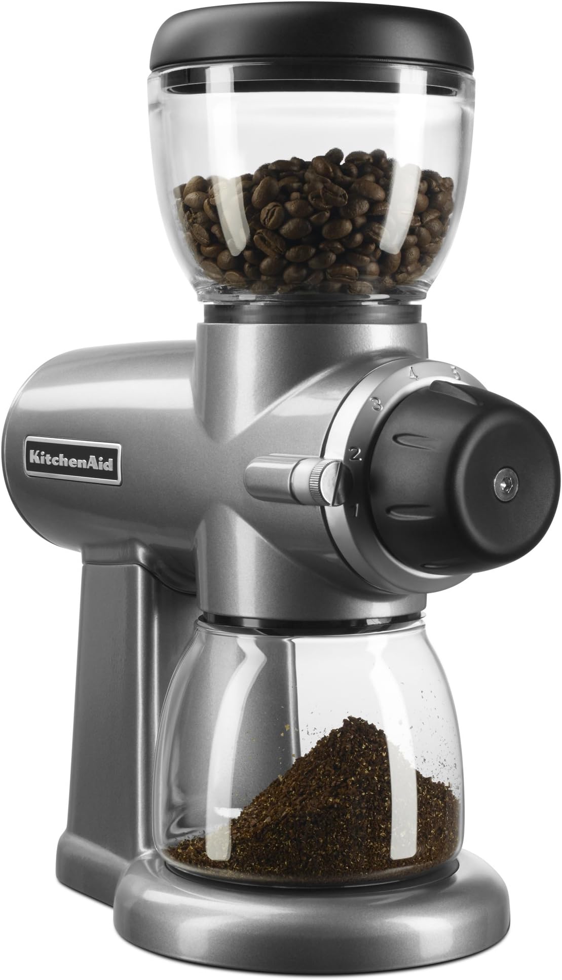 KCG0702CS Burr Coffee Grinder, Contour Silver