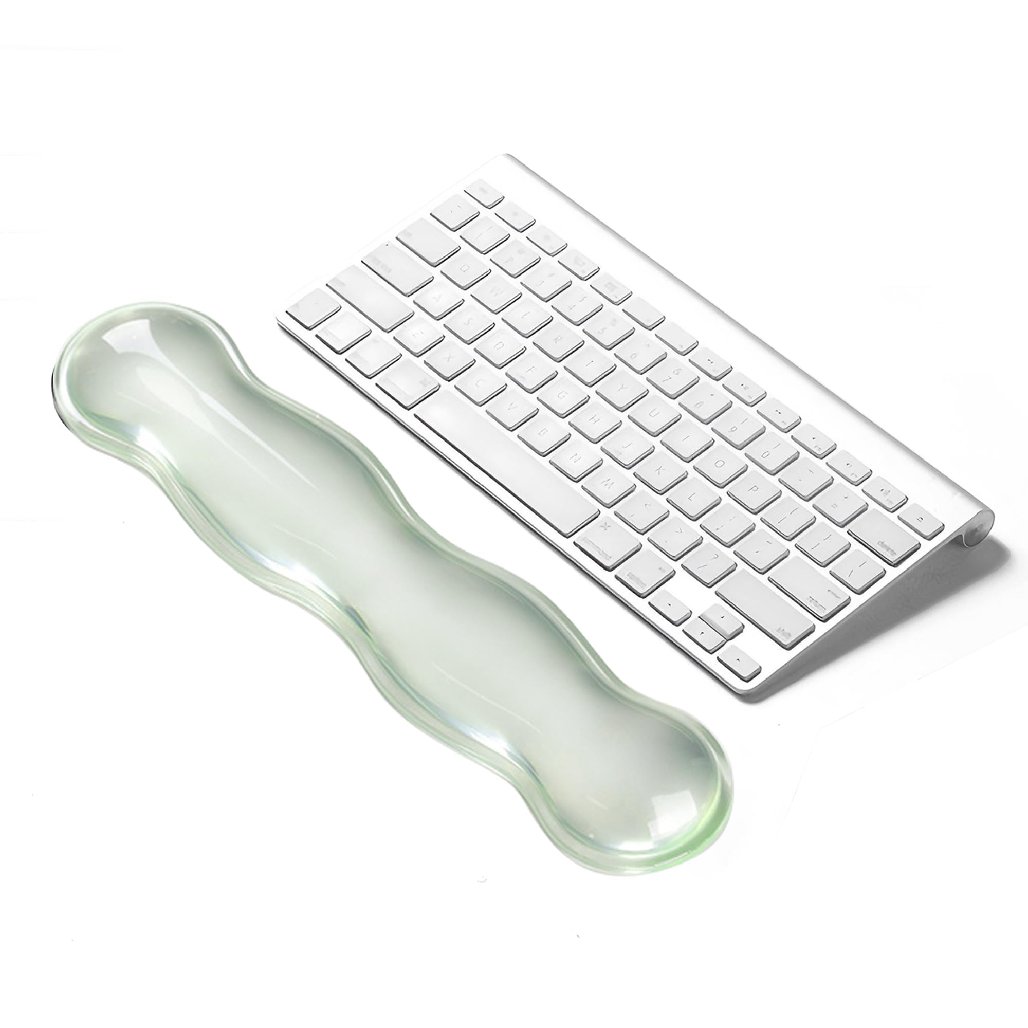 Clear Gel Wrist Rest for Keyboard Ergonomic Keyboard Wrist Rest for Typing Pain Relief Keyboard Arm Rest for