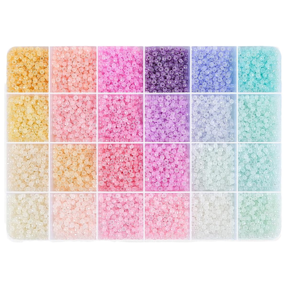 Perles de riz en verre pour créer un cadeau personnalisé unique
