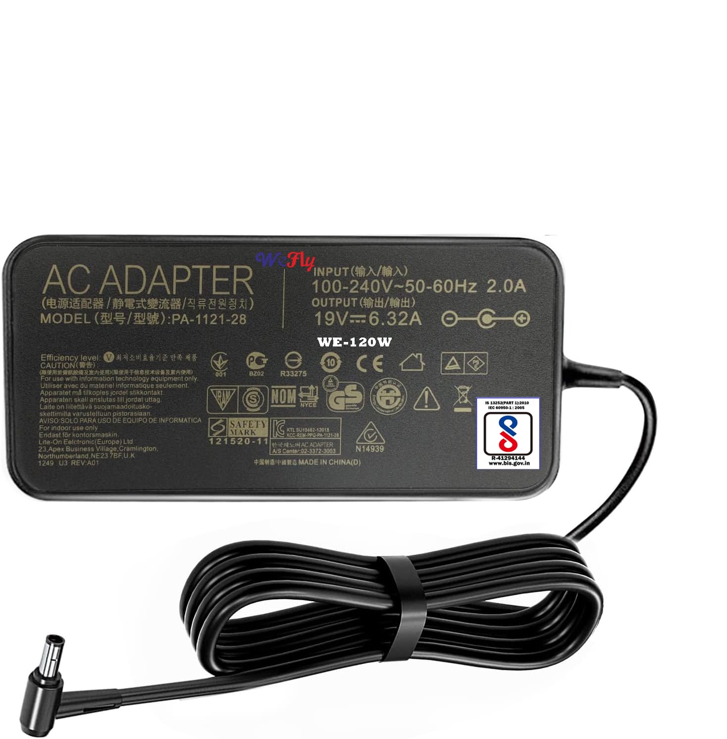 See full amazon price history chart for WeFly 120W 19V 6.32A 5.5mm x 2.5mm Laptop Adapter Charger for ASUS A15-120P1A PA-1121-28 ADP-120RH B N750 N500 G50 N53S N55 FX504 UX510UW N56J N56VM N56VZ Laptop Adapter WeFly 120W 19V 6.32A 5.5mm x 2.5mm Laptop Adapter Charger for ASUS A15-120P1A PA-1121-28 ADP-120RH B N750 N500 G50 N53S N55 FX504 UX510UW N56J N56VM N56VZ Laptop Adapter (B0DCSRVF58) Amazon Price History, Amazon Price Tracker