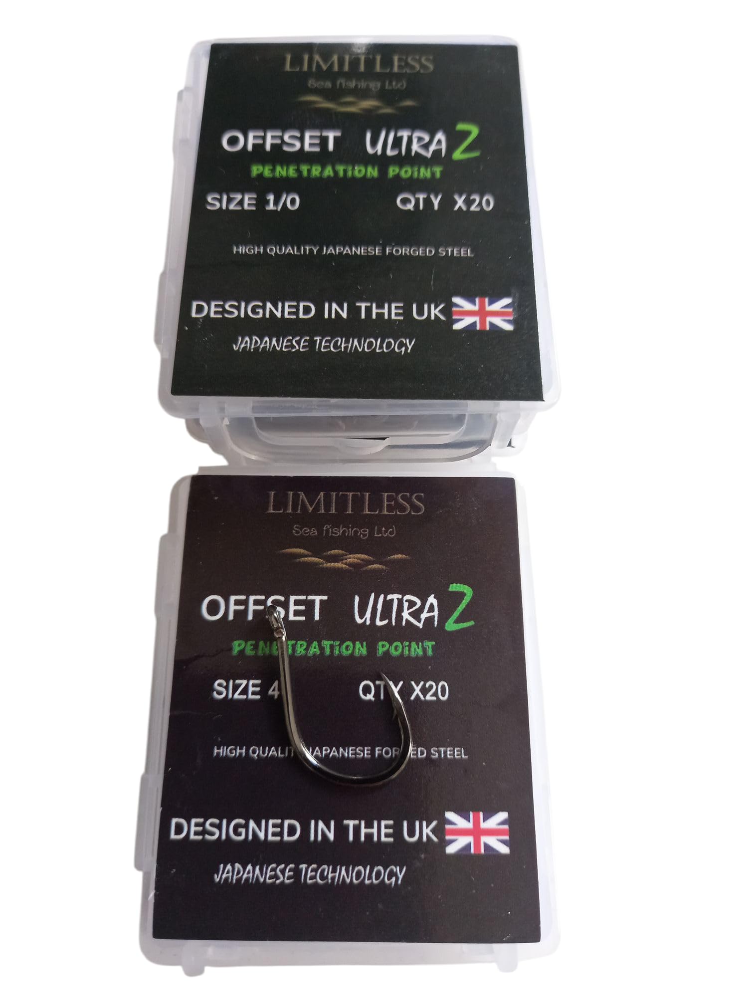 Limitless Offset Ultra XT fishing hook 20pk (5/0)