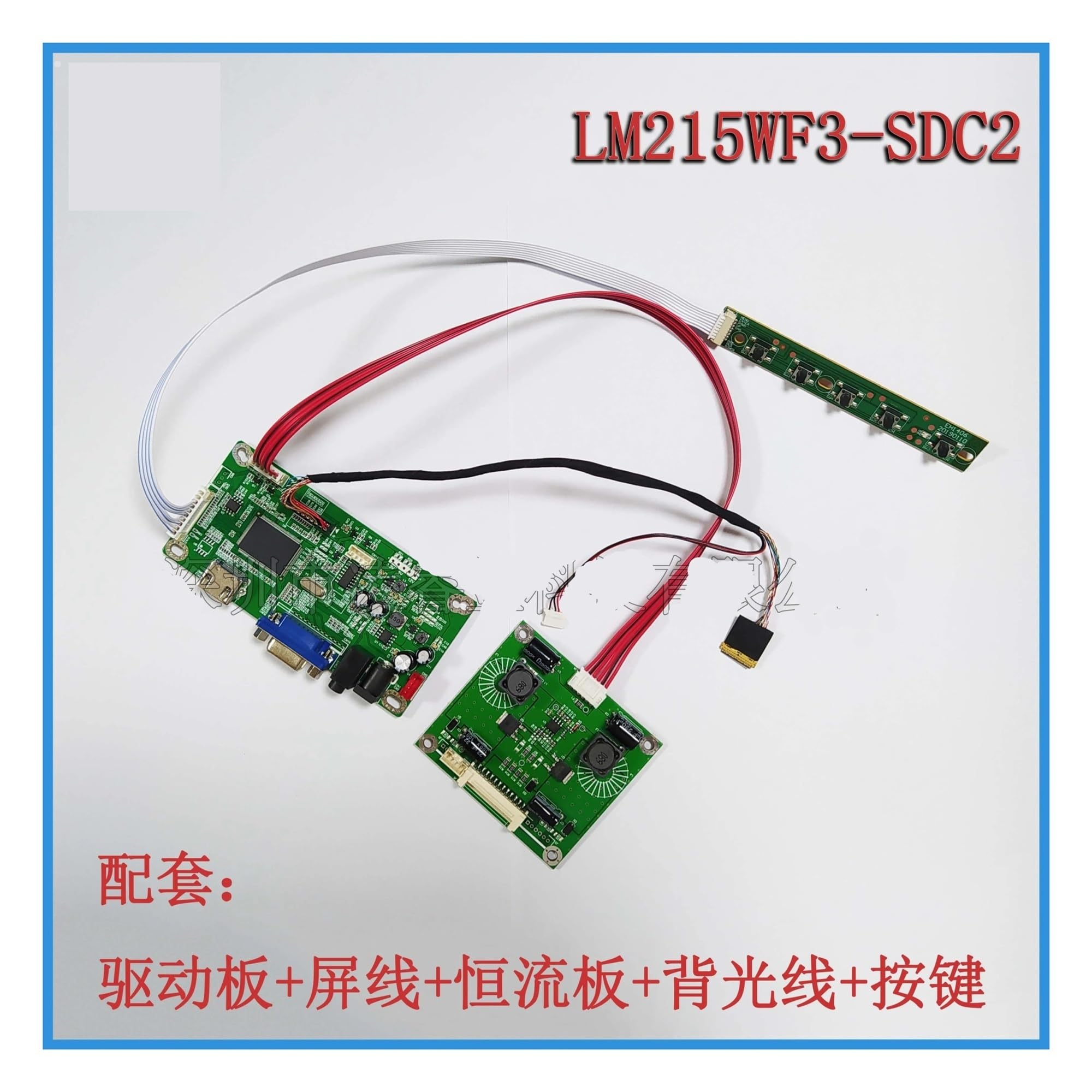 Scheda Driver Controller EDP A1311, Scheda Madre Schermo LCD 1080P Da 21,5 Pollici, Compatibile Con IMac LM215WF3 SLA1 SDA1 SDB1 SDC2 Sostituisci Parti(LM215WF3-SDC2)