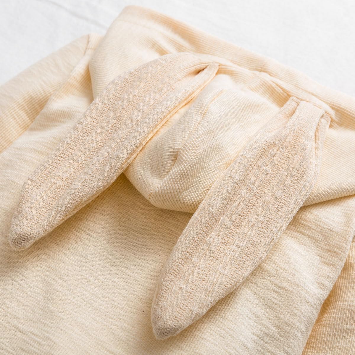 Simplee kids Animal Bunny Baby Easter Romper Long Ear Rabbit Hoodie Romper Jumpsuit with Zipper - Image 5