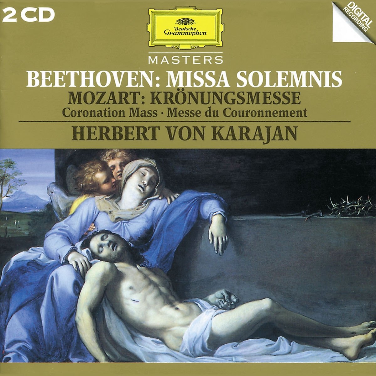 Missa Solemnis [Audio CD] Battle / Karajan; Ludwig van Beethoven and Herbert von Karajan