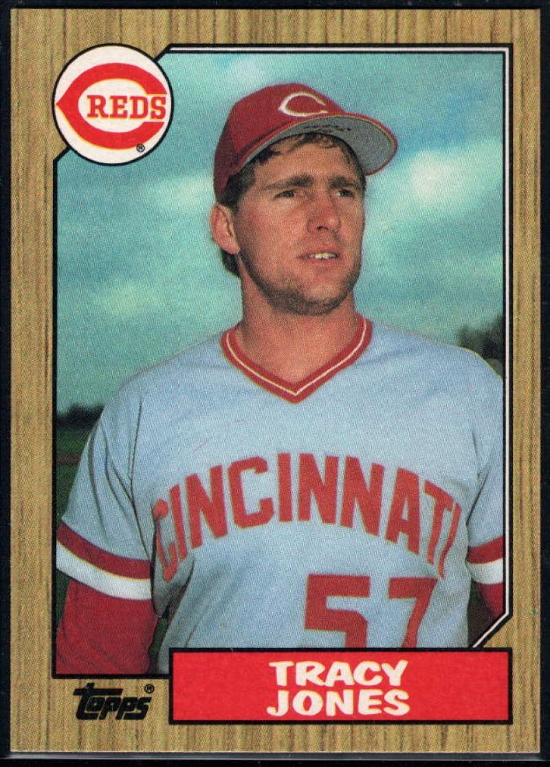 Amazon.com: 1987 Topps #146 Tracy Jones Reds MLB Baseball Card (RC