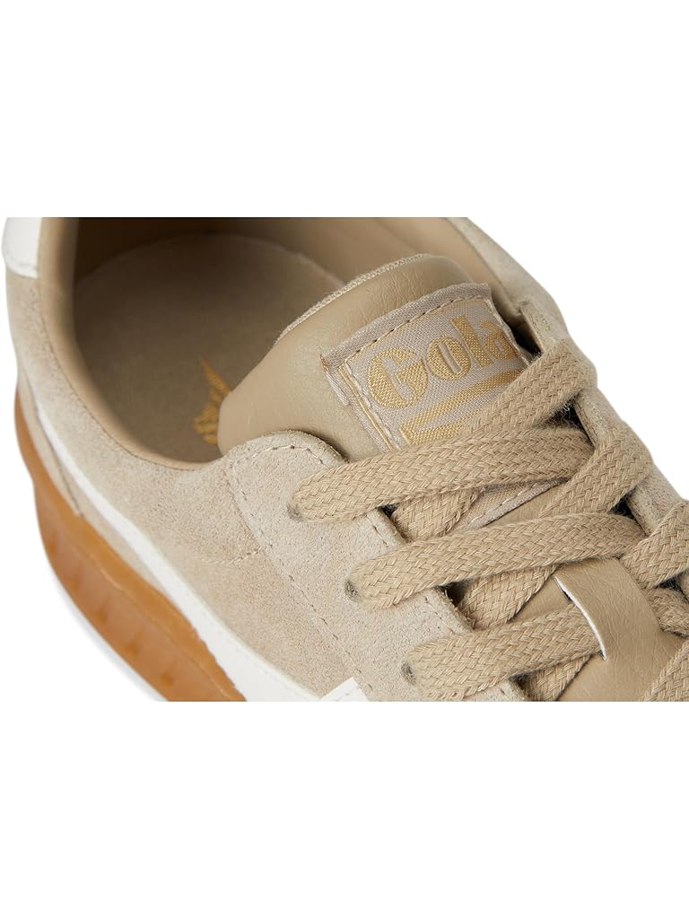 Beige Gola Grandslam Suede
