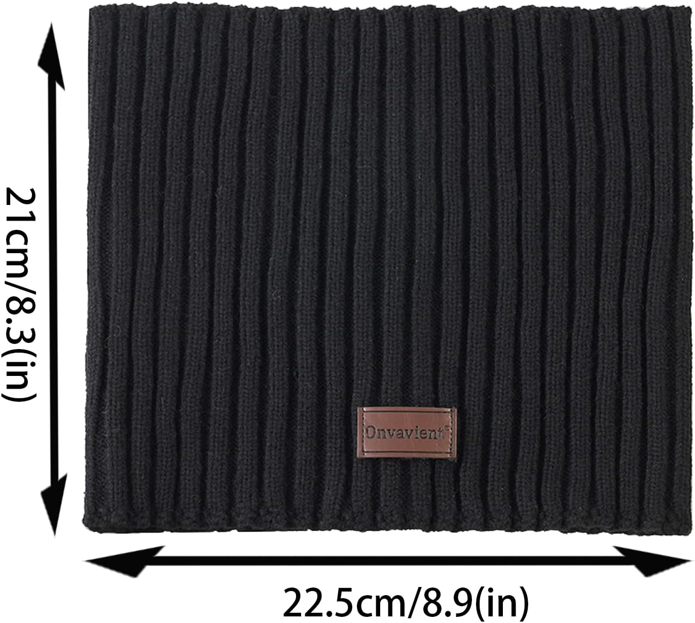 Winter Neck Warmer Scarf Neck Gaiter for Men Women, Windproof Neck Warmer Ski, Tube Circle Neck Scarves - Image 8