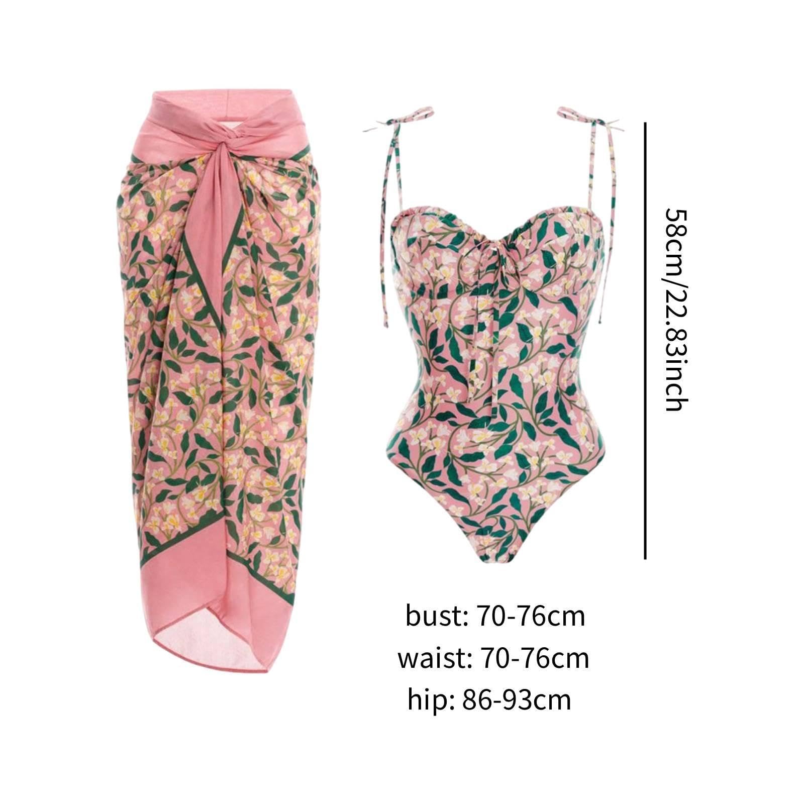 Costume Da Bagno Due Pezzi Da Donna, a, Ideale per Le Vacanze.