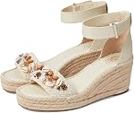 Franco Sarto femmes Clemens Raffia Espadrille Wedge Sandales Espadrille Wedge Sandale