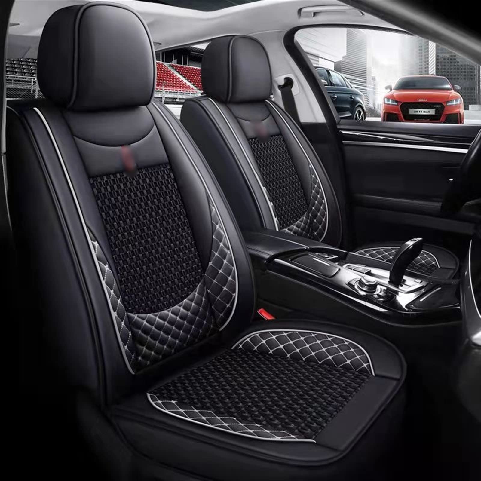 YOUZKA Car Seat Cushion Automotive Goods For BMW 6 Series E63 E64 F06 F12 F13 G32 Auto Seat Cover accessories