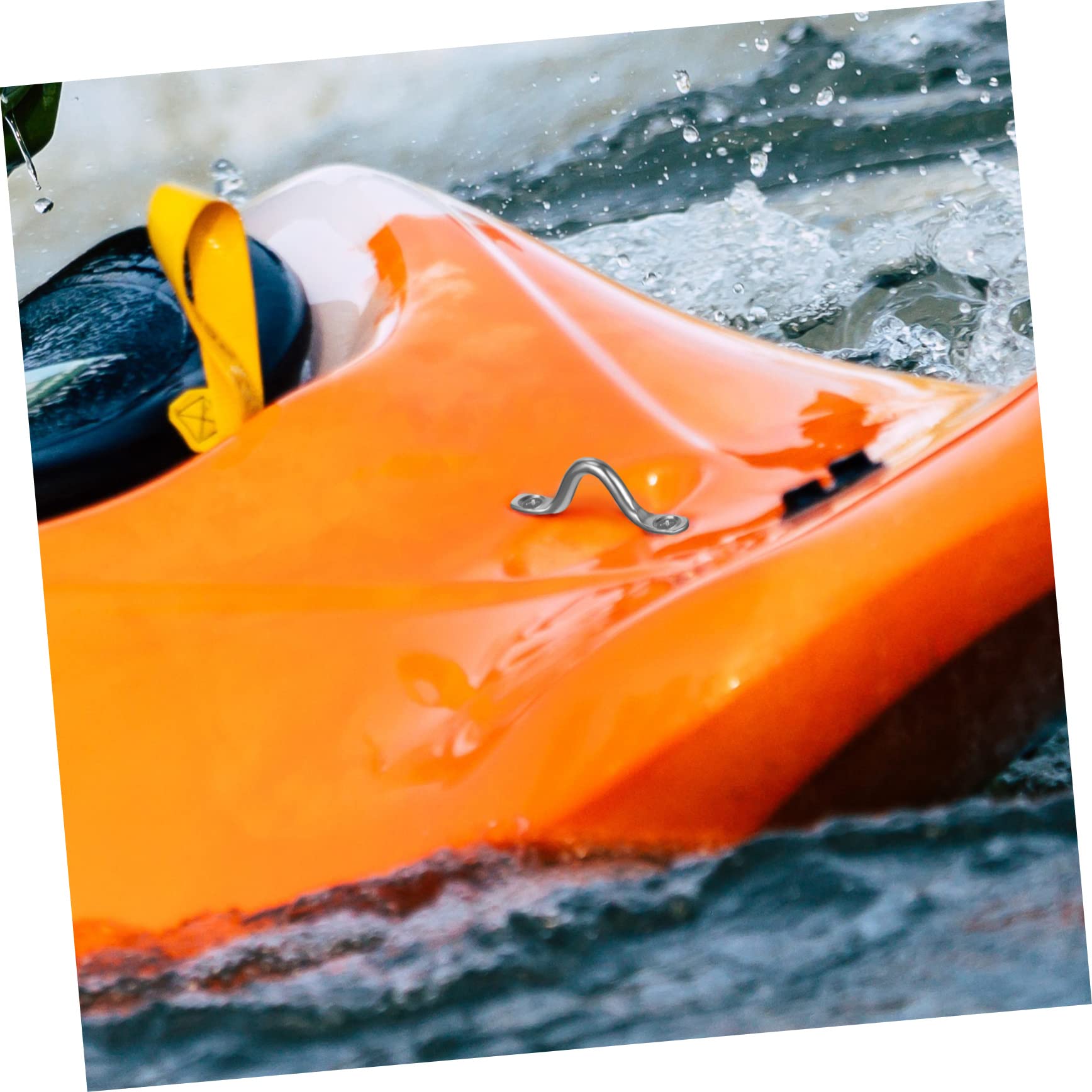 Maniglie Per Kayak E Canoa BESPORTBLE | Acciaio Inox 304 | Ganci Da Ancoraggio E Sartiame | Set Da 20 Con Viti | Accessori Nautici