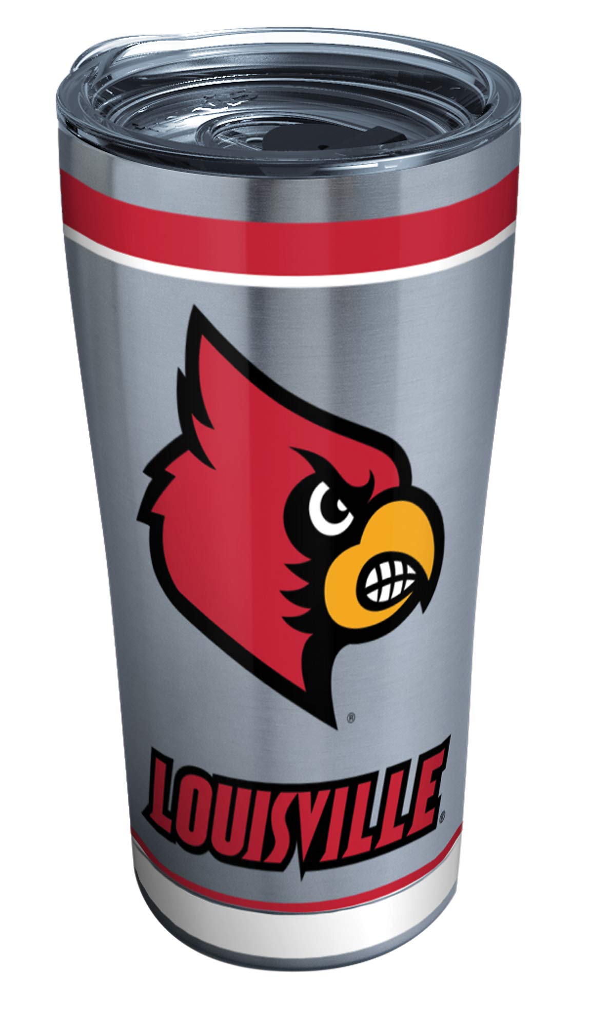 Amazon.com | Tervis Triple Walled University of Louisville Cardinals  Insulated Tumbler Cup Keeps Drinks Cold & Hot, 20oz - Stainless Steel,  Tradition: Tumblers & Water Glasses