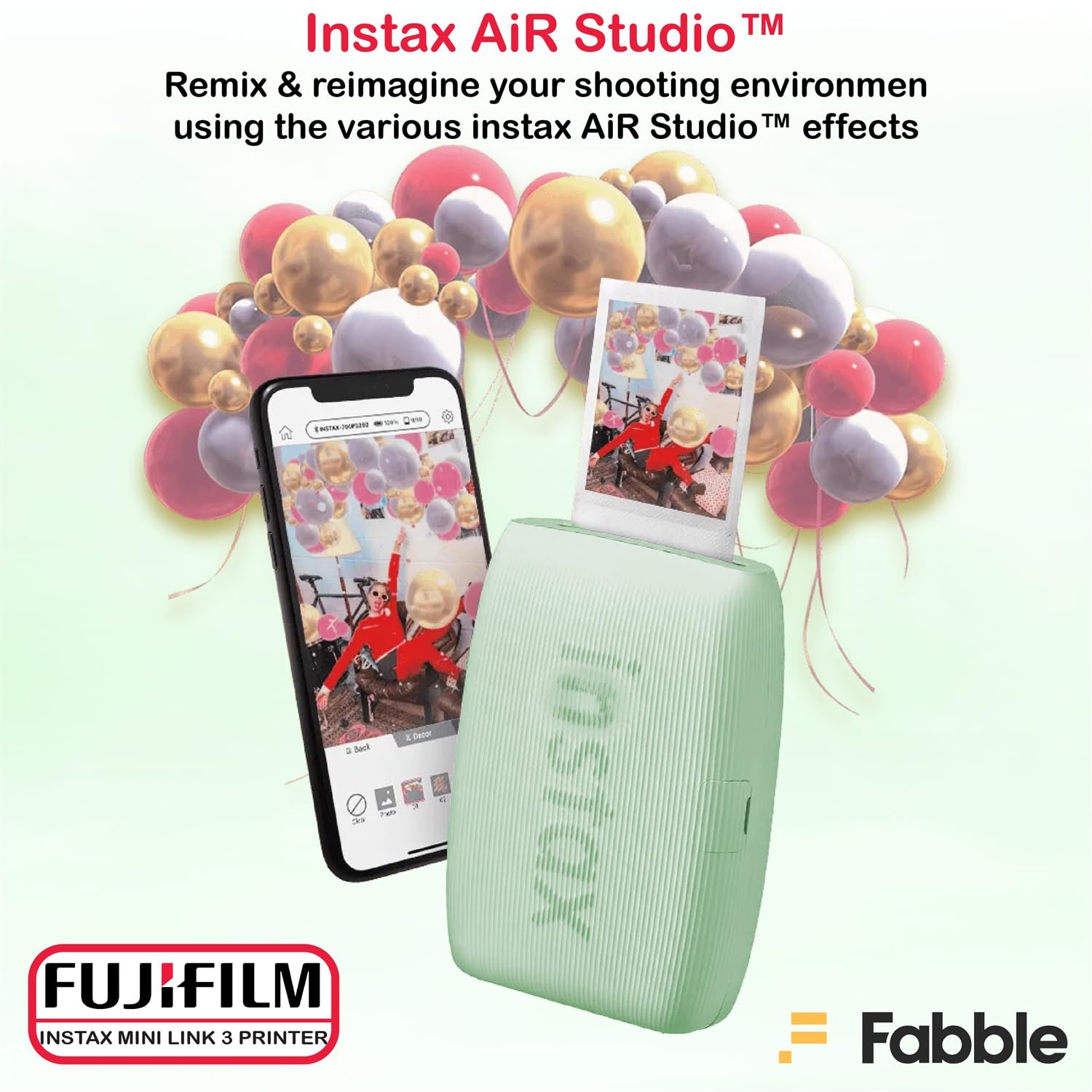 Amazon.com : Fujifilm Instax Mini Link 3 Smartphone Printer – Sage