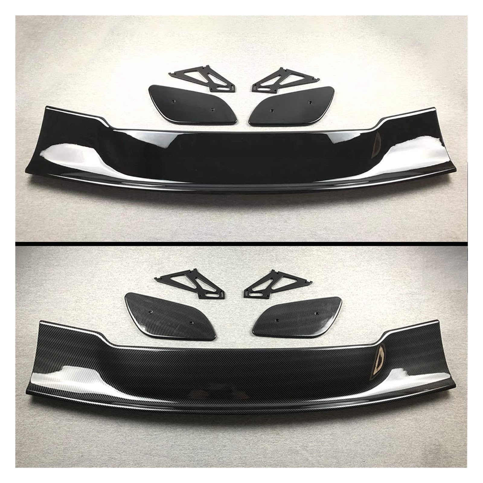 Leapiture 1/14 RC Auto Spoiler di Coda RC Auto Riduzione Spoiler Posteriore RC Auto Ala Coda di Ricambio Stabile per Bonzai 1/16 RC off Road Vehicle