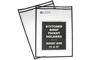 C-Line Stitched Shop Ticket Holders for 11x17 Tickets