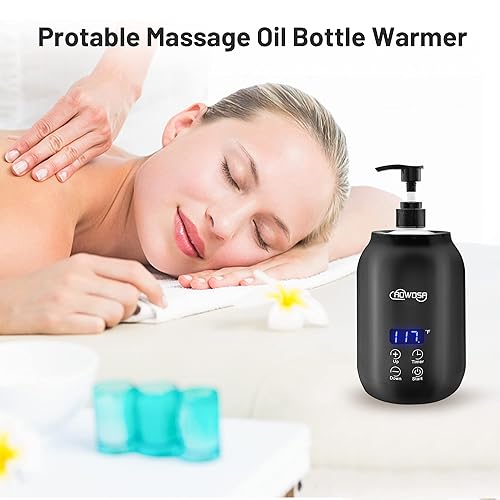 Miniatura 7 de Calentador de aceite de masaje loción eléctrica profesional calentador digital para spa calentador de aceite automático crema de loción de aceite