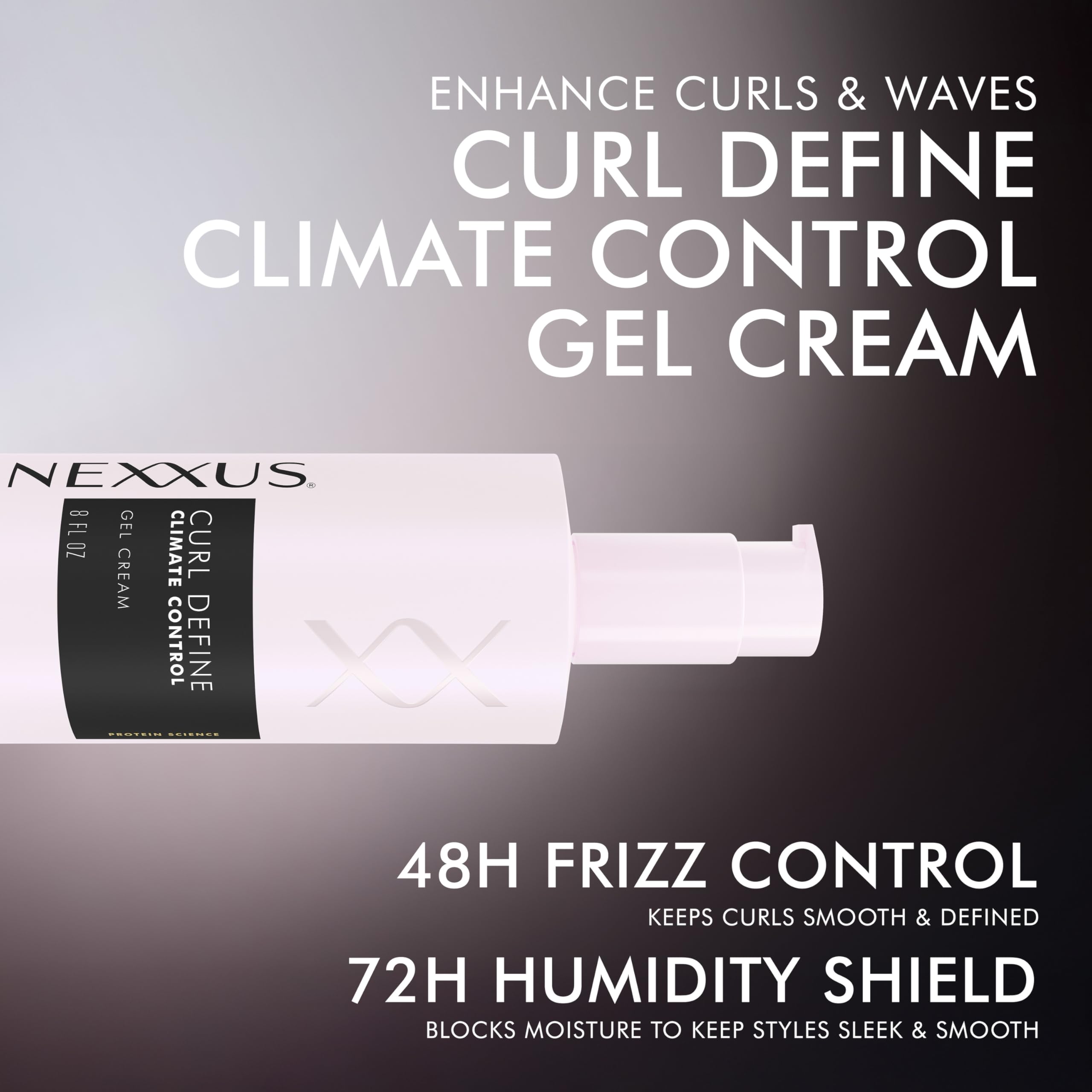 Nexxus Styleprotect Klimatisierungsgel Curl Definieren für Kaschmirlocken mit Technologie von Styleprotect 200 ml Orange