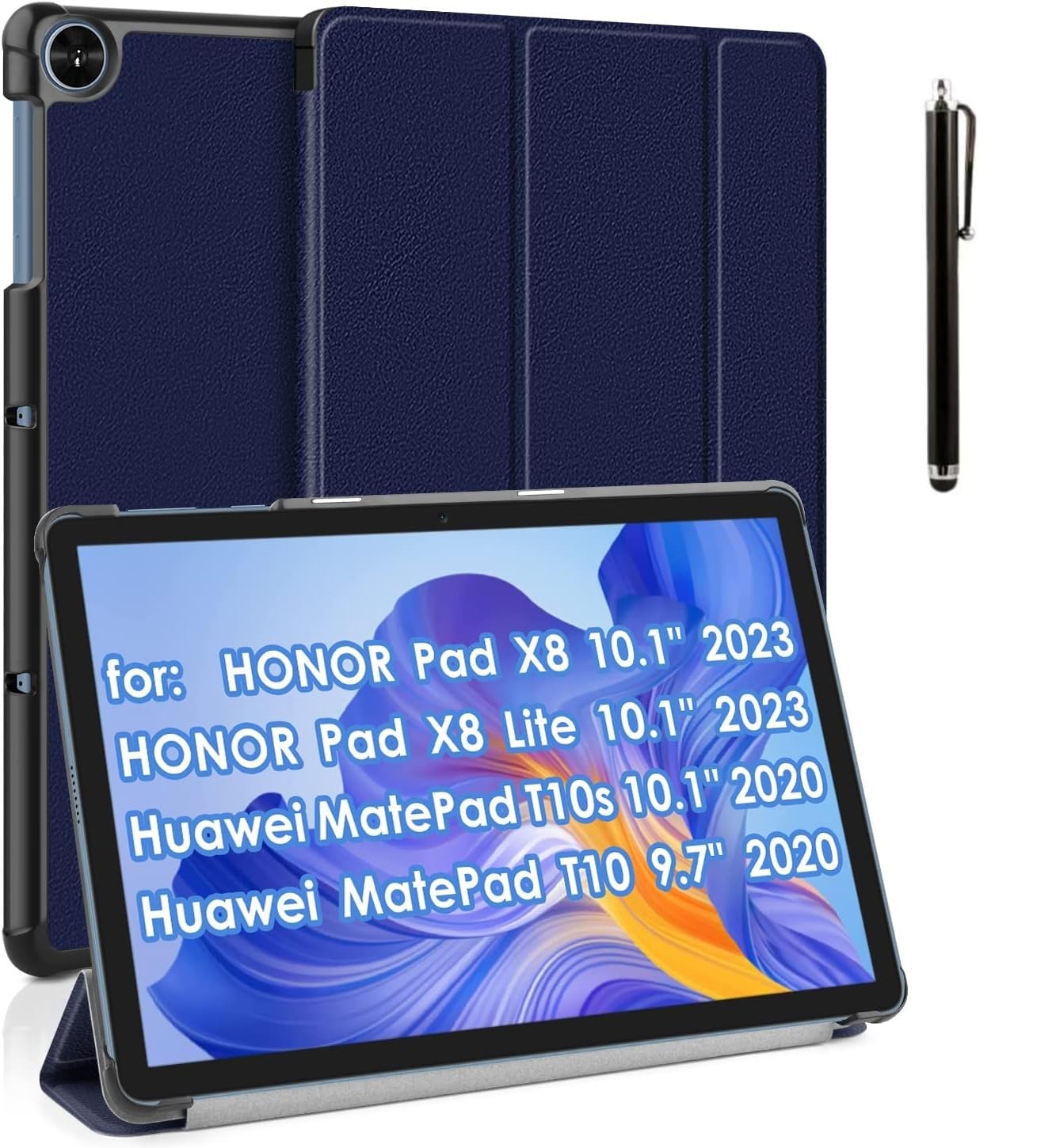 See full amazon price history chart for M.G.R.J® Smart Trifold Hard Shell Flip Case Cover for Honor Pad X8 10.1 inch (Auto Sleep/Wake|Magnetic Closure|Stylus Pen) (Blue) M.G.R.J® Smart Trifold Hard Shell Flip Case Cover for Honor Pad X8 10.1 inch (Auto Sleep/Wake|Magnetic Closure|Stylus Pen) (Blue) (B0CLH2FY98) Amazon Price History, Amazon Price Tracker
