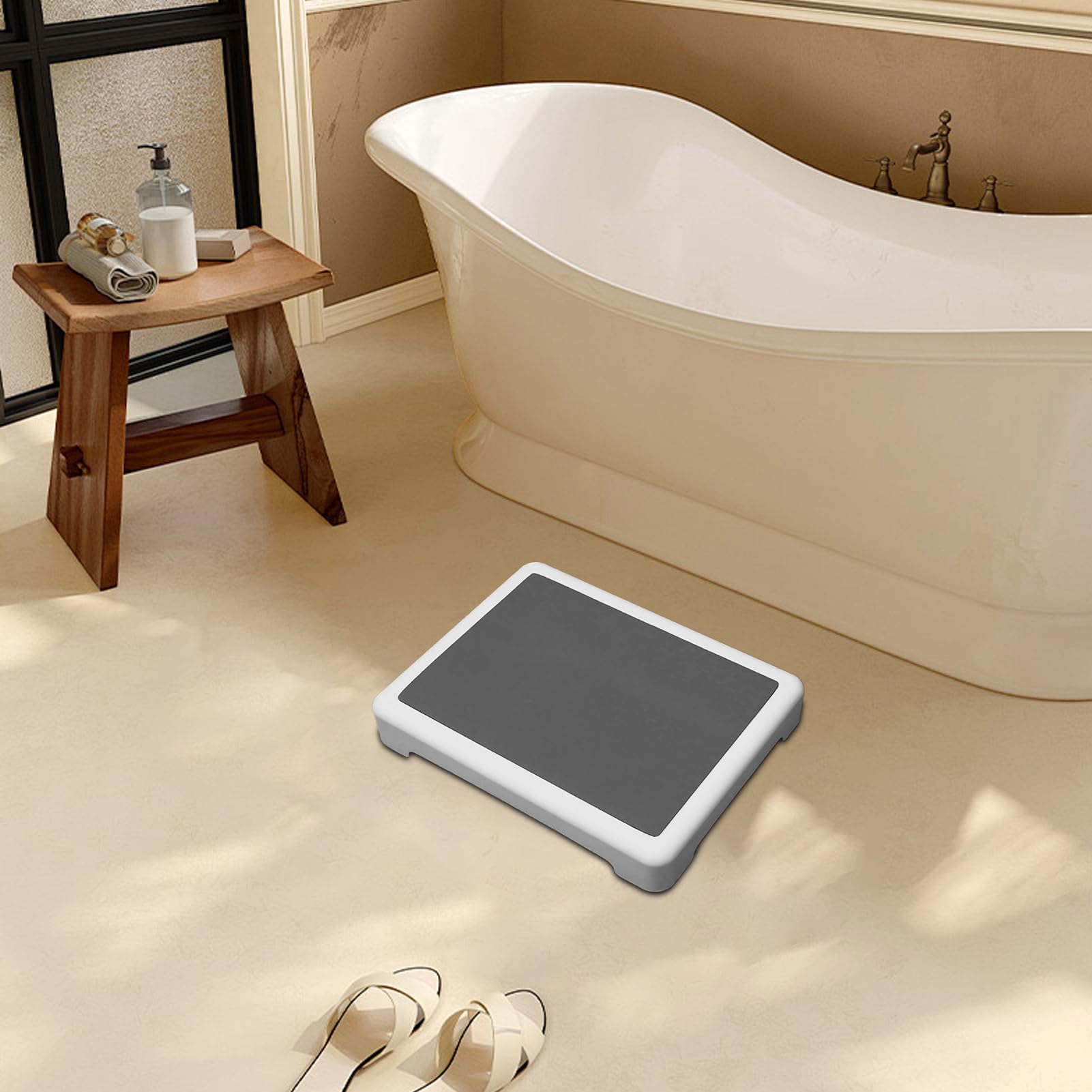 Spelo De Baño Taburete Antideslizante Para Pies De Baño