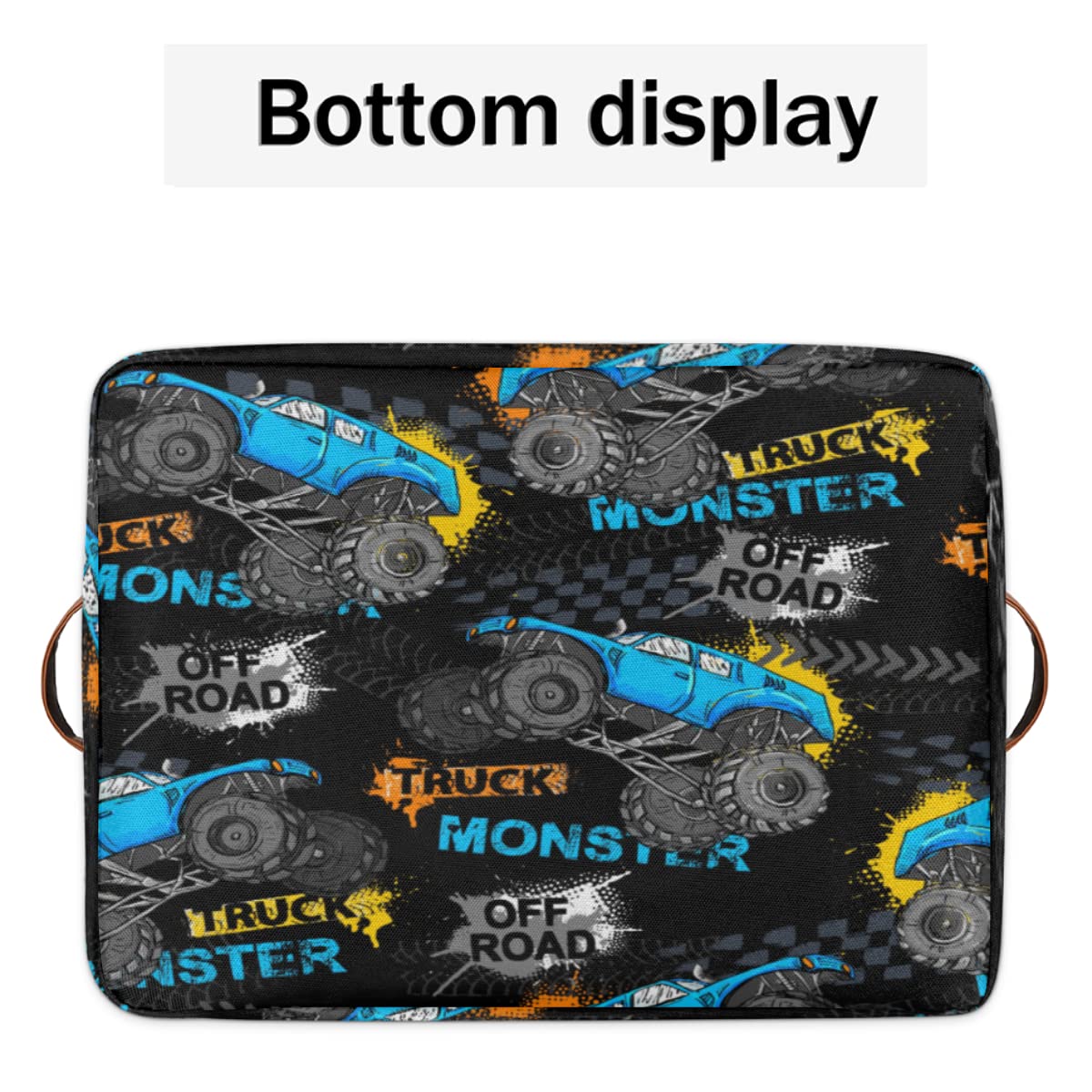 large toy truck storage cube organizer 15 inch