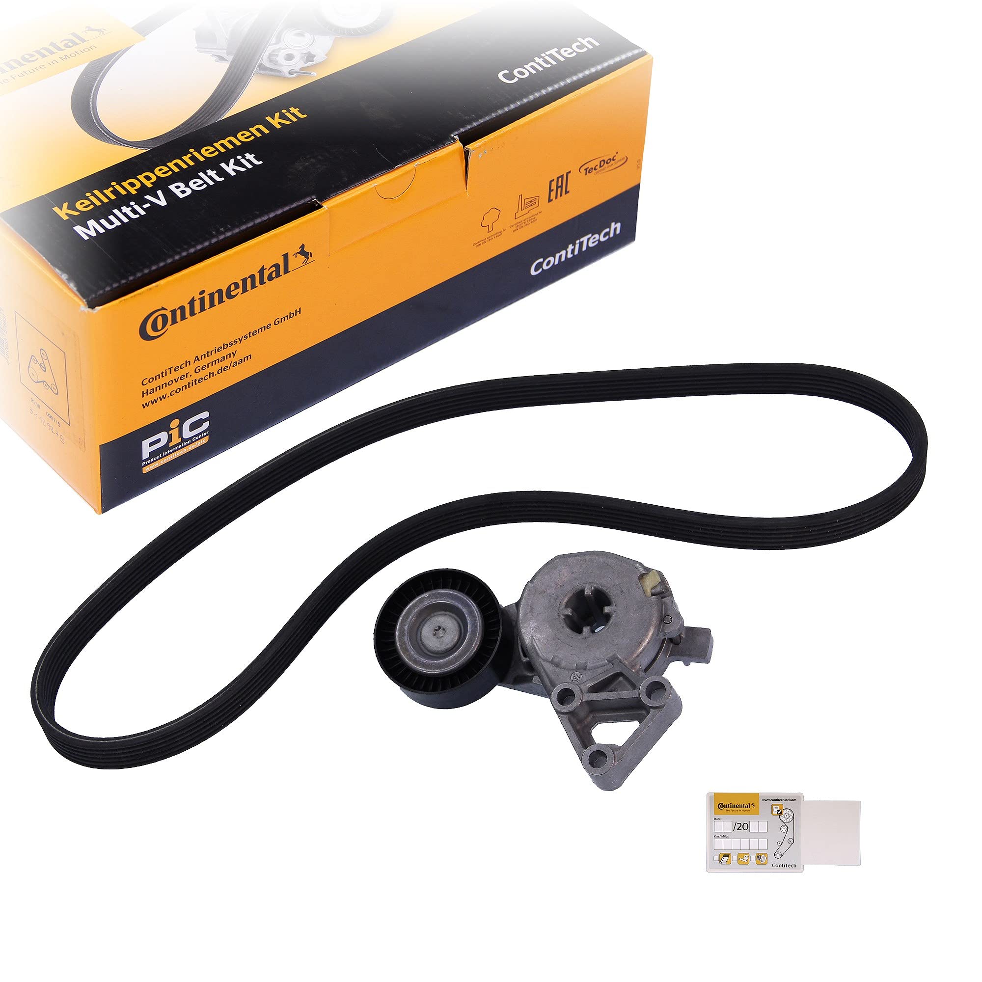 CONTINENTAL CTAM Kit de courroie trapézoïdale à nervures 6DPK1195K1