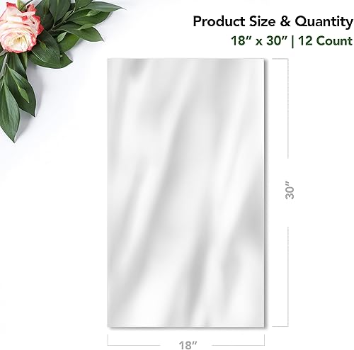 Miniatura 2 de Bolsas de regalo de celofán extra grandes de 18 x 30 pulgadas (paquete de 12) – Bolsas transparentes para cestas de regalo, embalaje de vacaciones