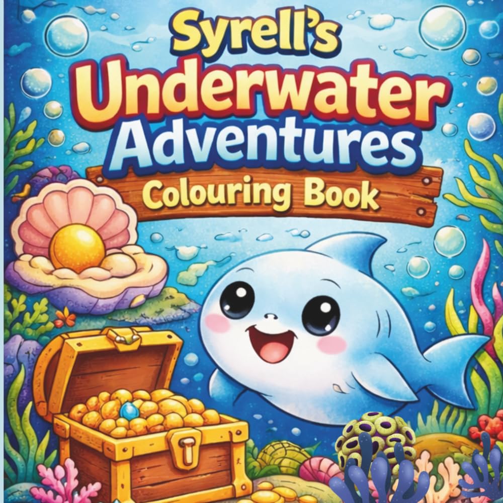 Syrell’s Underwater Adventures Colouring Book