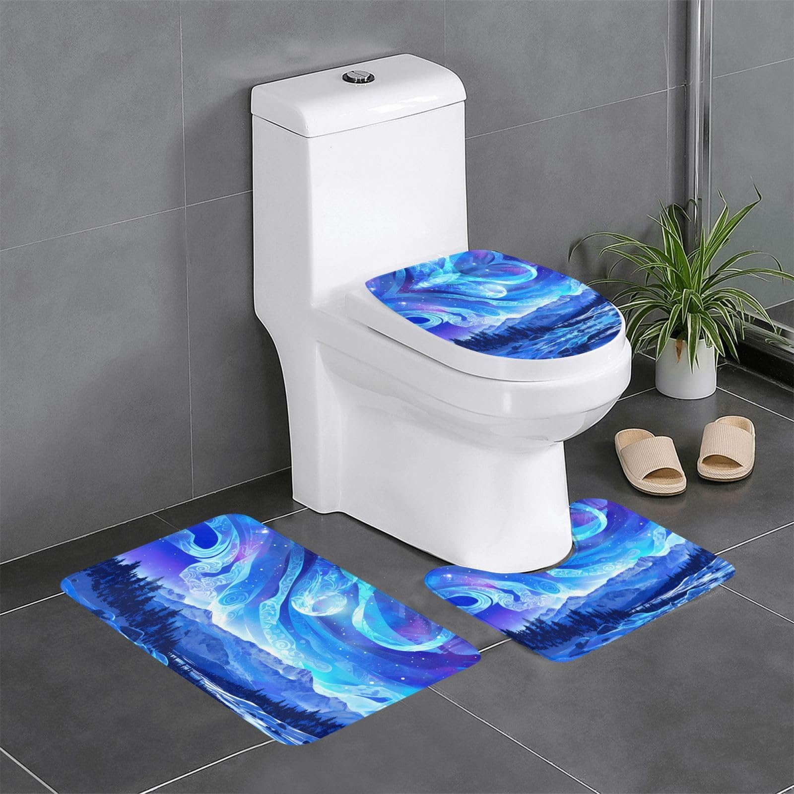 Tapis de salle de bain anti-glisse 61 x 40,6 cm pour un sol sec et propre