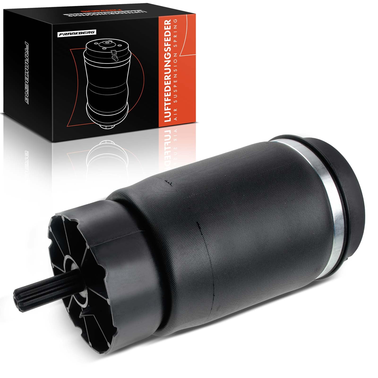 Frankberg 1x Air Spring Air Suspension Rear Axle Compatible with R.a.n.g.e R.o.v.e.r III L322 5.0L 2009-2012 R.a.n.g.e R.o.v.e.r III LM 2.9L 3.6L 4.2L 4.4L 5.0L 2002-2012 Replace# RKB000151