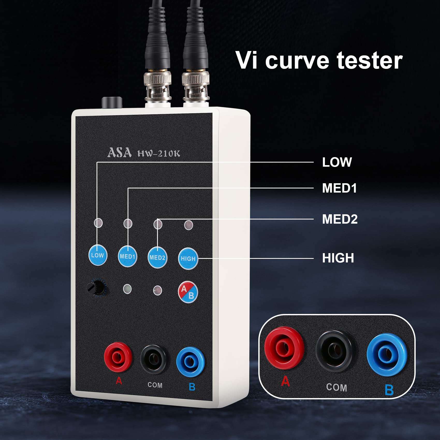 Tester Per Curve VI A 2 Canali, 4 Frequenze, Per Circuiti Stampati, Display Alternativo, Per Oscilloscopio - 2