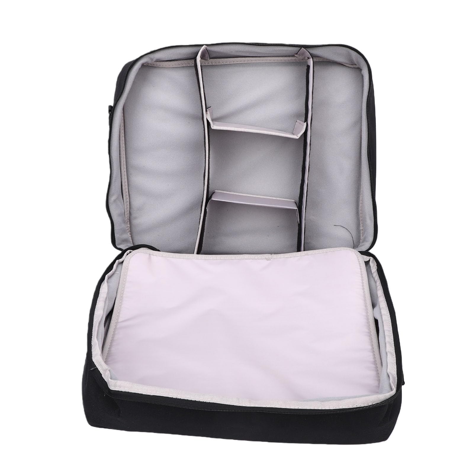 Estuche para Mezclador de Audio con Acolchado de Espuma y Divisores Desmontables para Equipos de Grabación y Equipos de DJ, 15,5 X 33 X 40 Cm, Poliéster Duradero