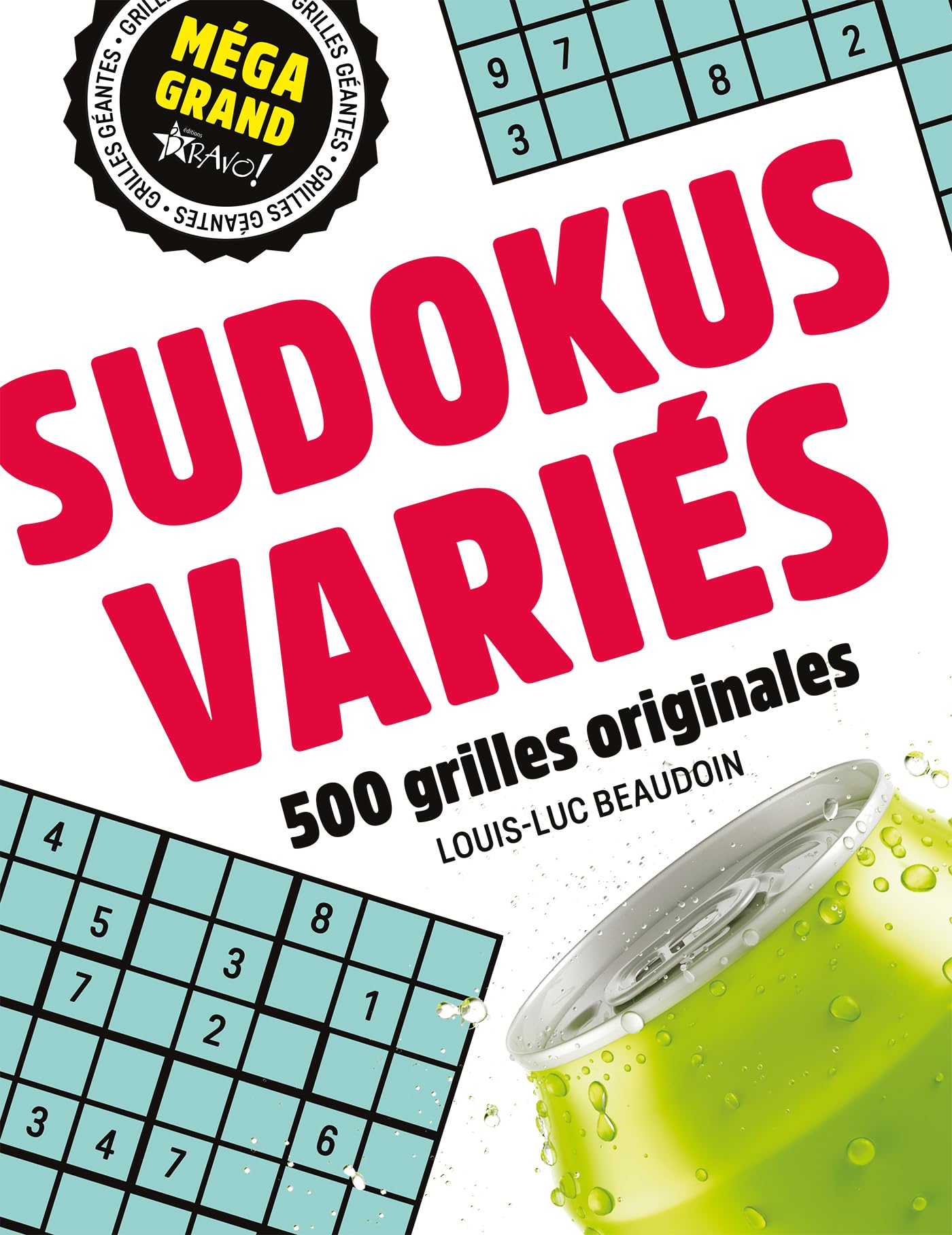 Méga grand - Sudokus variés: 500 grilles originales