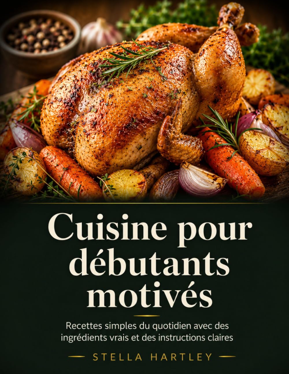 Cuisine pour débutants motivés: Recettes simples du quotidien avec des ingrédients vrais et des instructions claires