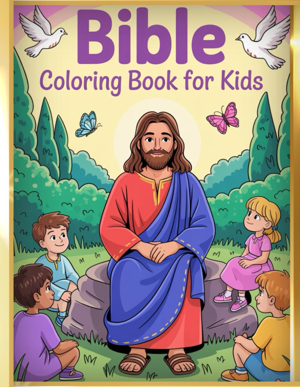 Bible Verse Coloring Book For Kids: 67 Encouraging Scriptures to Inspire Faith, Peace & Creativity for Kids