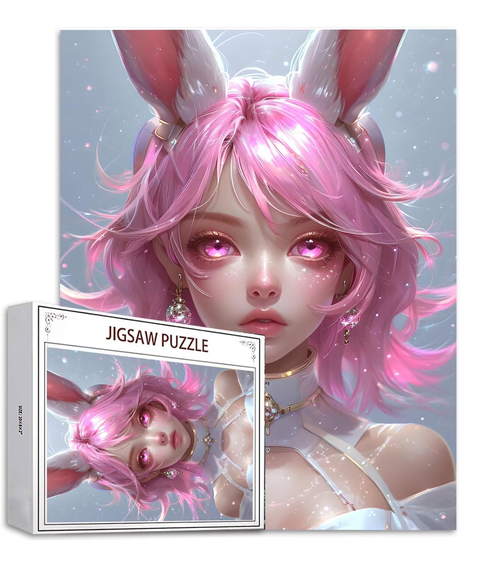 Puzzle Dibujos Animados Puzzle 3000 Piezas Chica Rompecabezas Adultos Pieza de Madera Juegos, Entretenimiento En Familia Rompecabezas Jigsaw para a Partir de 14 Años, Decoración del Hogar S-565
