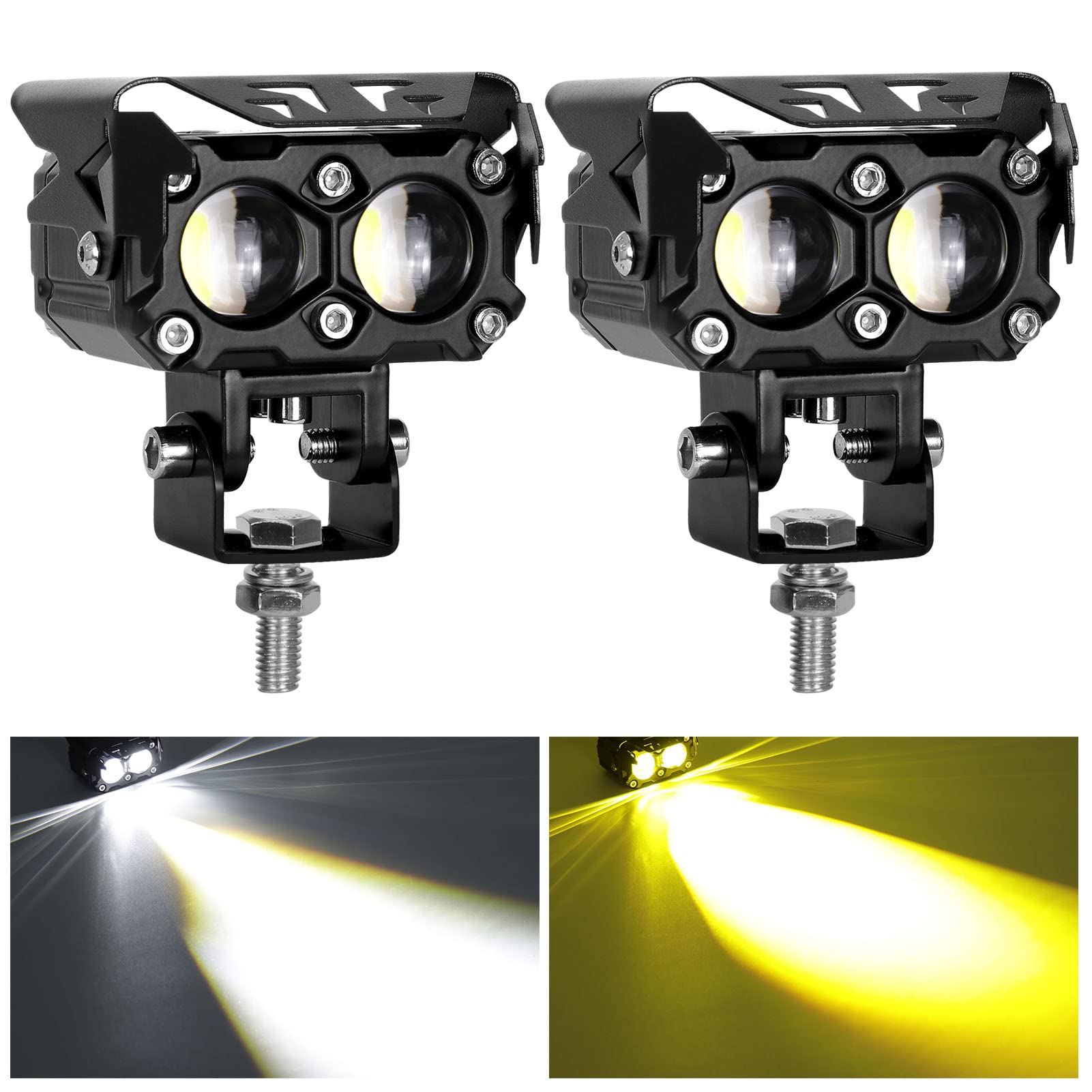 Amazon | KAWELL 40W バイク フォグランプ フォグランプ led 作業灯