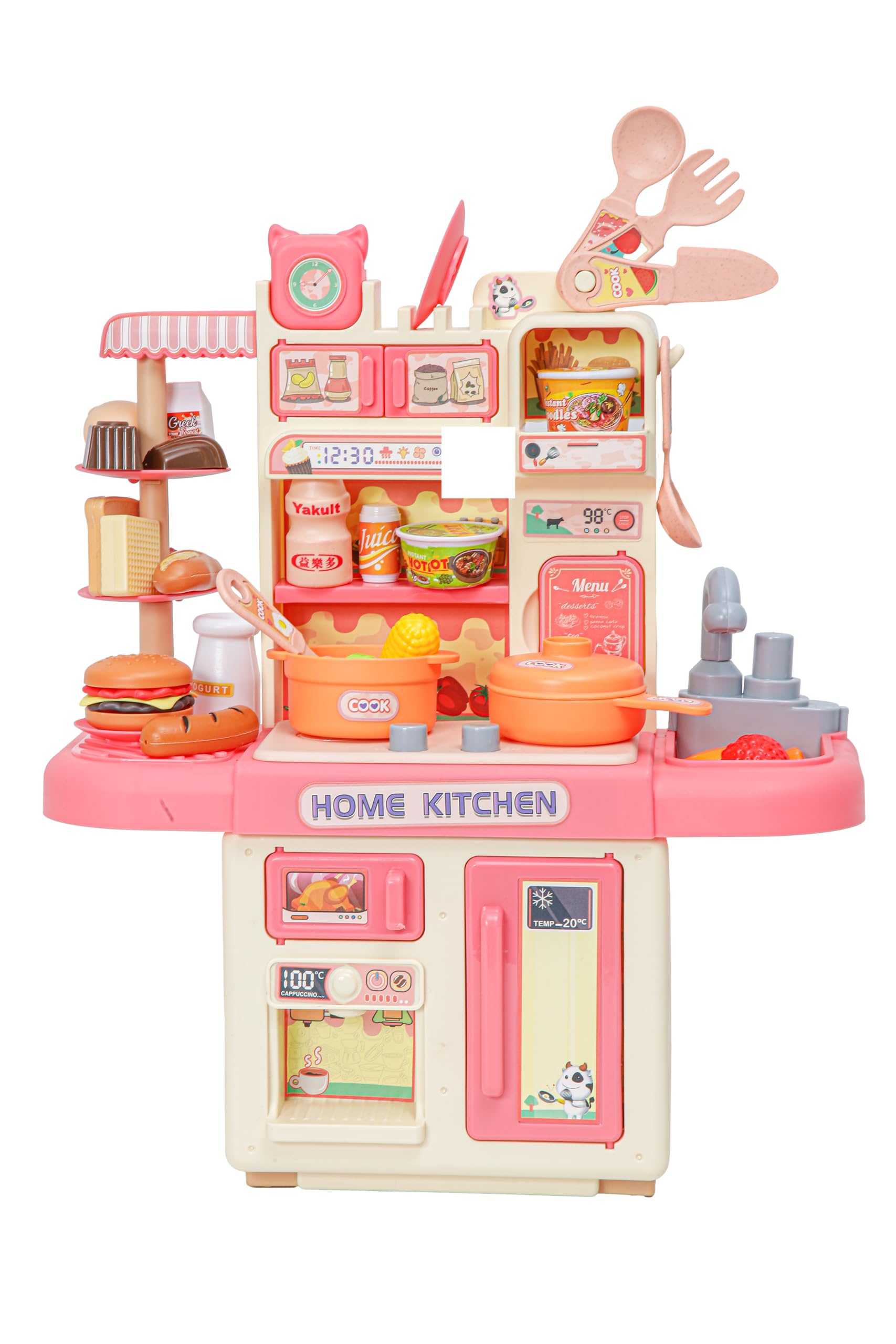 Zippy Toys, Brinquedo Kit Cozinha com Bomba Manual e 34 Peças Casa