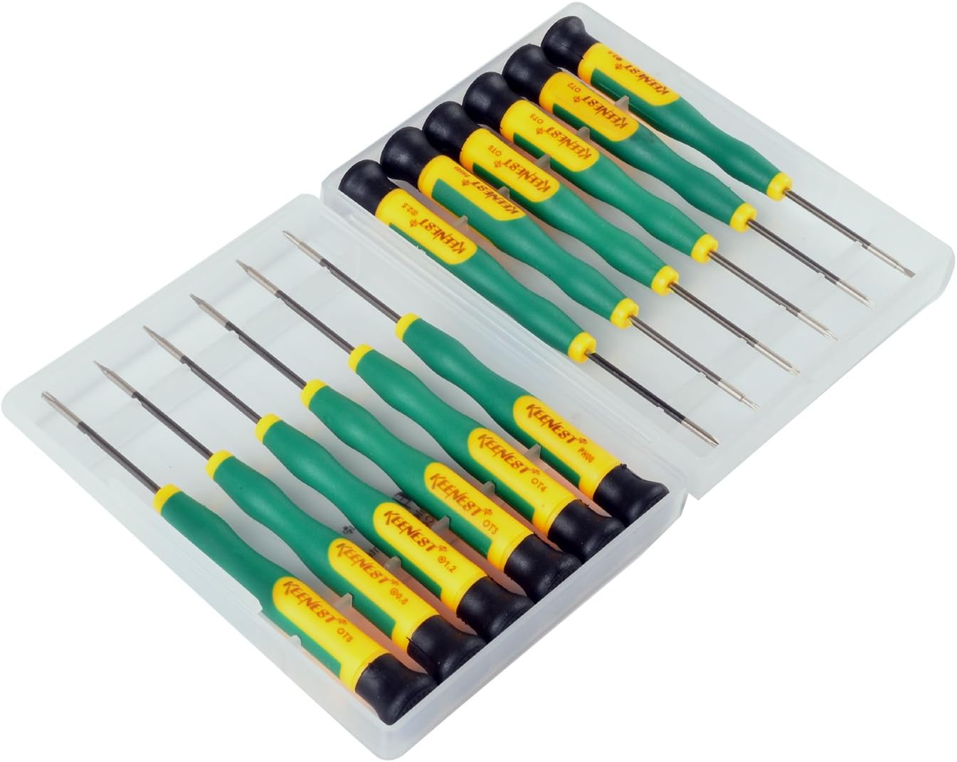 Blасk Frіdау Clеаrаnсе Keenest 12in1 Precision Screwdriver Disassemble Repair Tools Kit Set with Torx T2 T3 T4 T5 T6 T8, Pentalobe 0.8 1.2MM (TS1 TS4), Phillips PH00 PH000, Tri-point Y2.5, Flat (Slotted), 4 phones/tab
