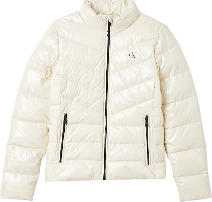 Calvin Klein Glossy LW Padded Puffer Jacket Chaqueta para Mujer: Amazon.es:  Ropa