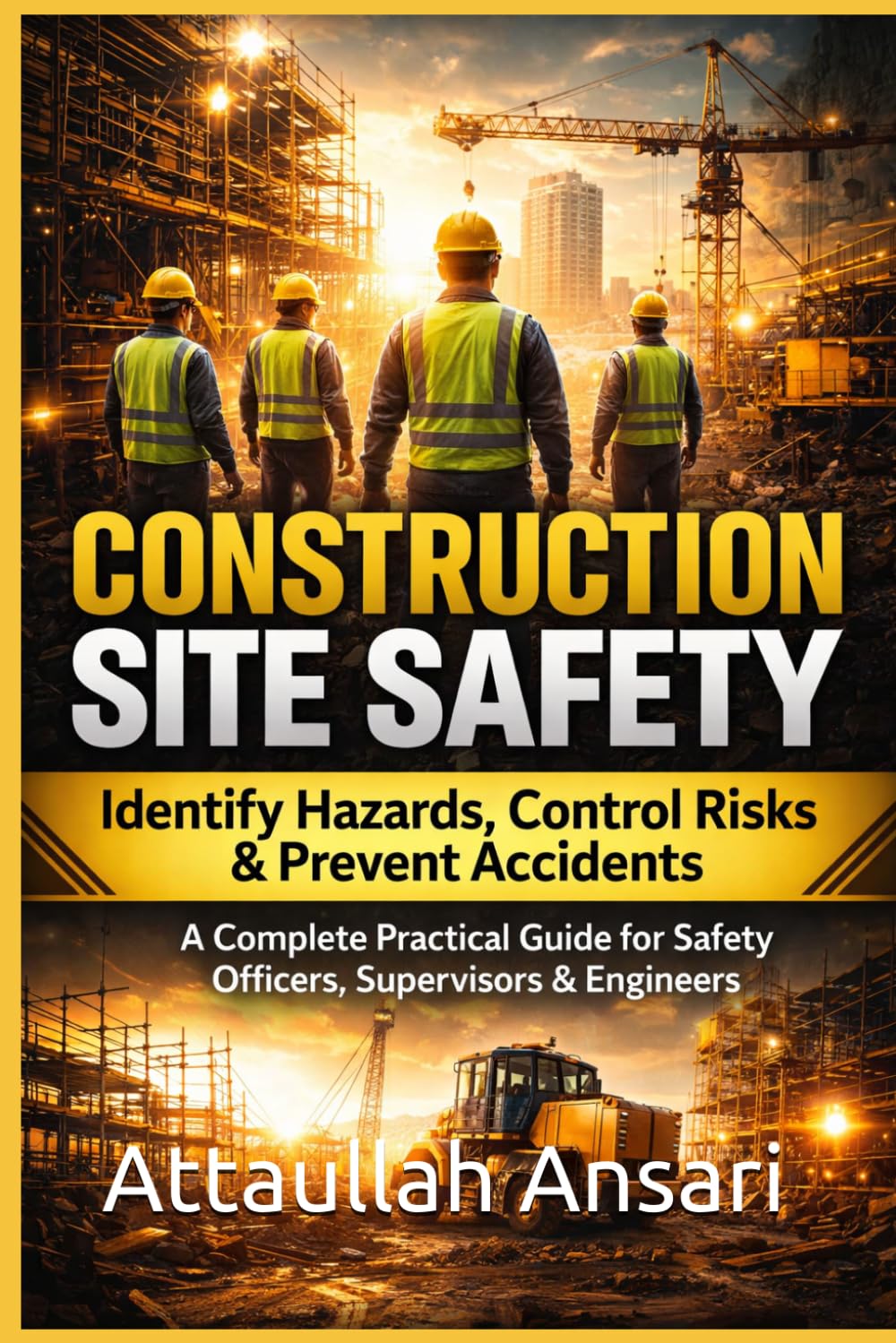Construction Site Safety: Identify Hazards, Control Risks & Prevent Accidents: A Complete Practical Guide for Safety Officers, Supervisors & Engineers