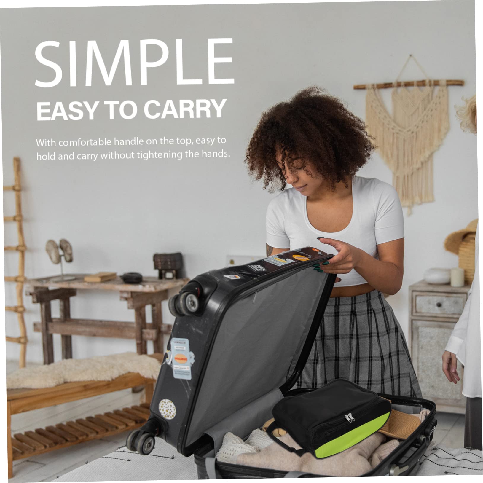 COLLBATH Bolsa De Almacenamiento Bolsas para Zapatos Bolsa De Viaje Llevar Bolso De Mano Estuche para Calzado Deportivo Portador De Zapatos Bolsa De Golf Bolsa De Malla Nylon Viajar Espesar