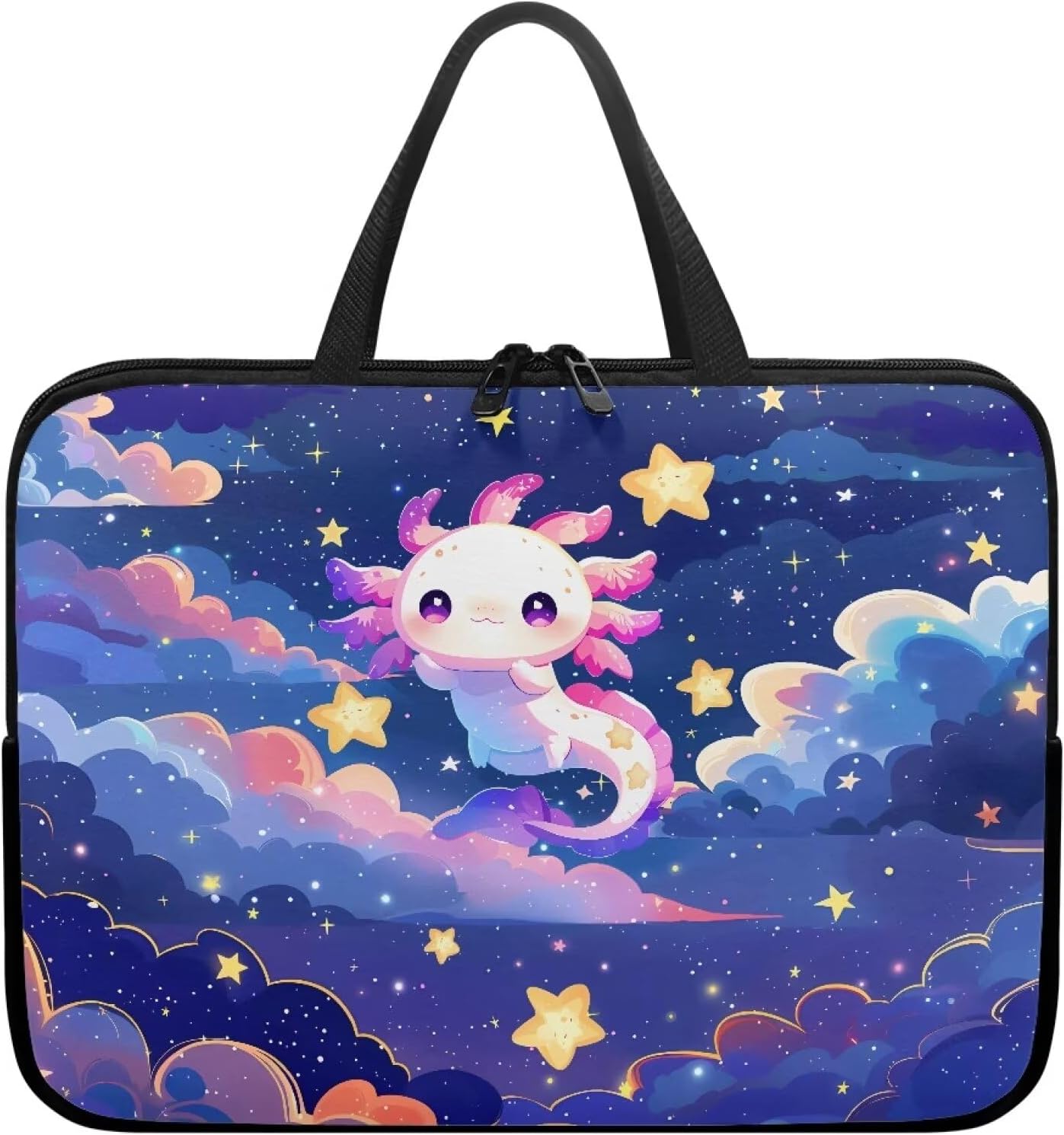 HUGS IDEA Laptop Sleeve Poratble Laptop Cover Computer Bag Tablet Carrying Case with Handle