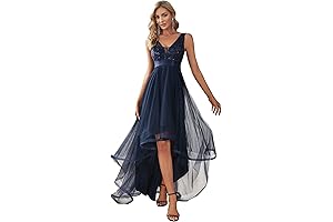 Women's Crew Neck Pleated Waist Short Sleeve Wedding Guest Dress Chiffon Bridesmaid Dresses 00793