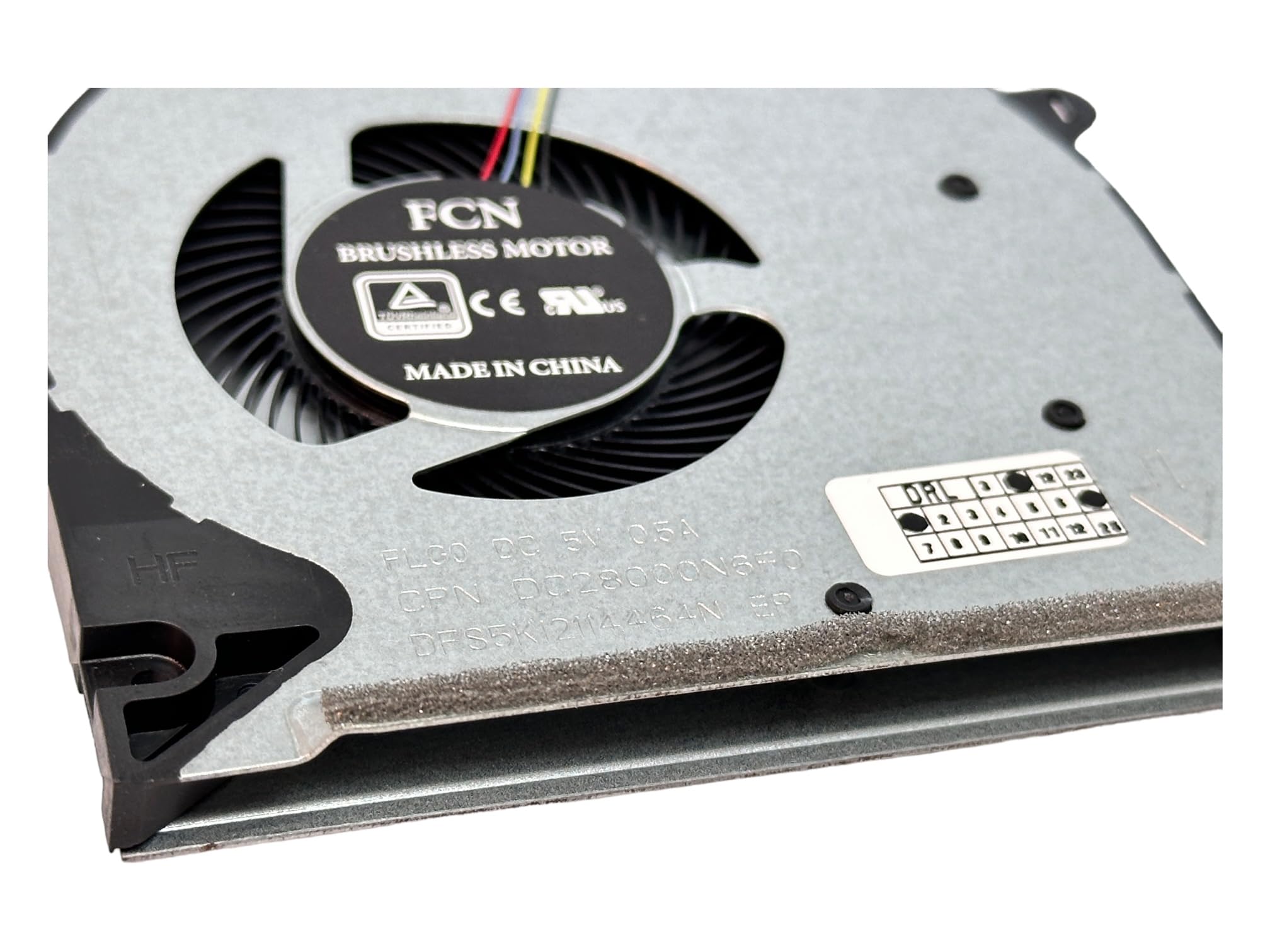 Sostituzione del radiatore per CPU HP 250 G8, 255 G8, 256 G8, 250 G9, 255 G9, 256 G9, 15-DW, 15T-DW, 15S-DR, 15S-DU, 15S-DY, 15-GW, 15Z-GW, 15S-GR, 15S-GU, 15S-GG Y, modello Y, DC28 000N6F0