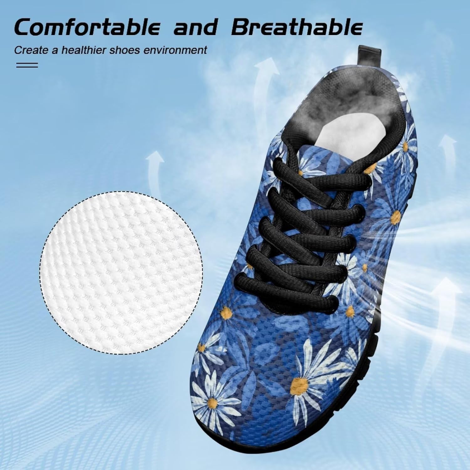 Funnydude Cute Print Boys Tennis Shoes Kid Comfortable Walking Shoes Lightweight Sneakers