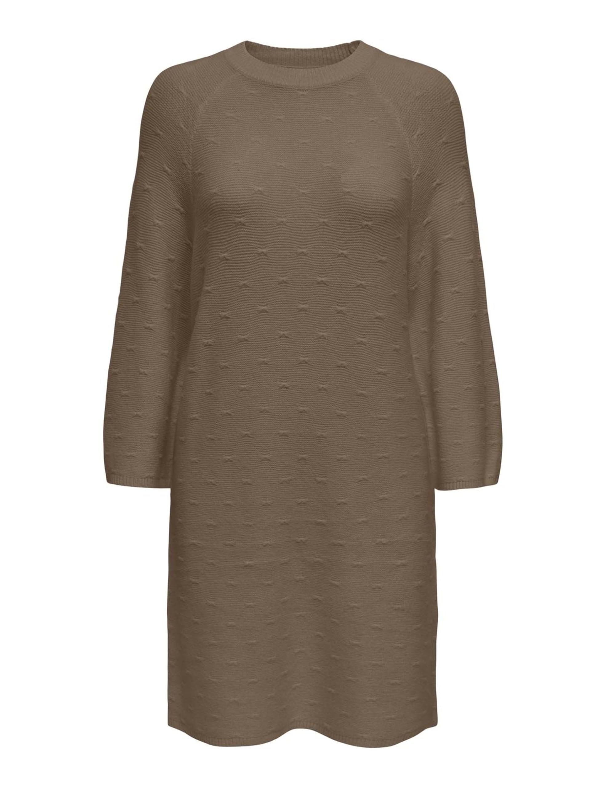 ONLY Women's Onlkatia 3/4 Structure O-N Dress CC KNT, Cub, S