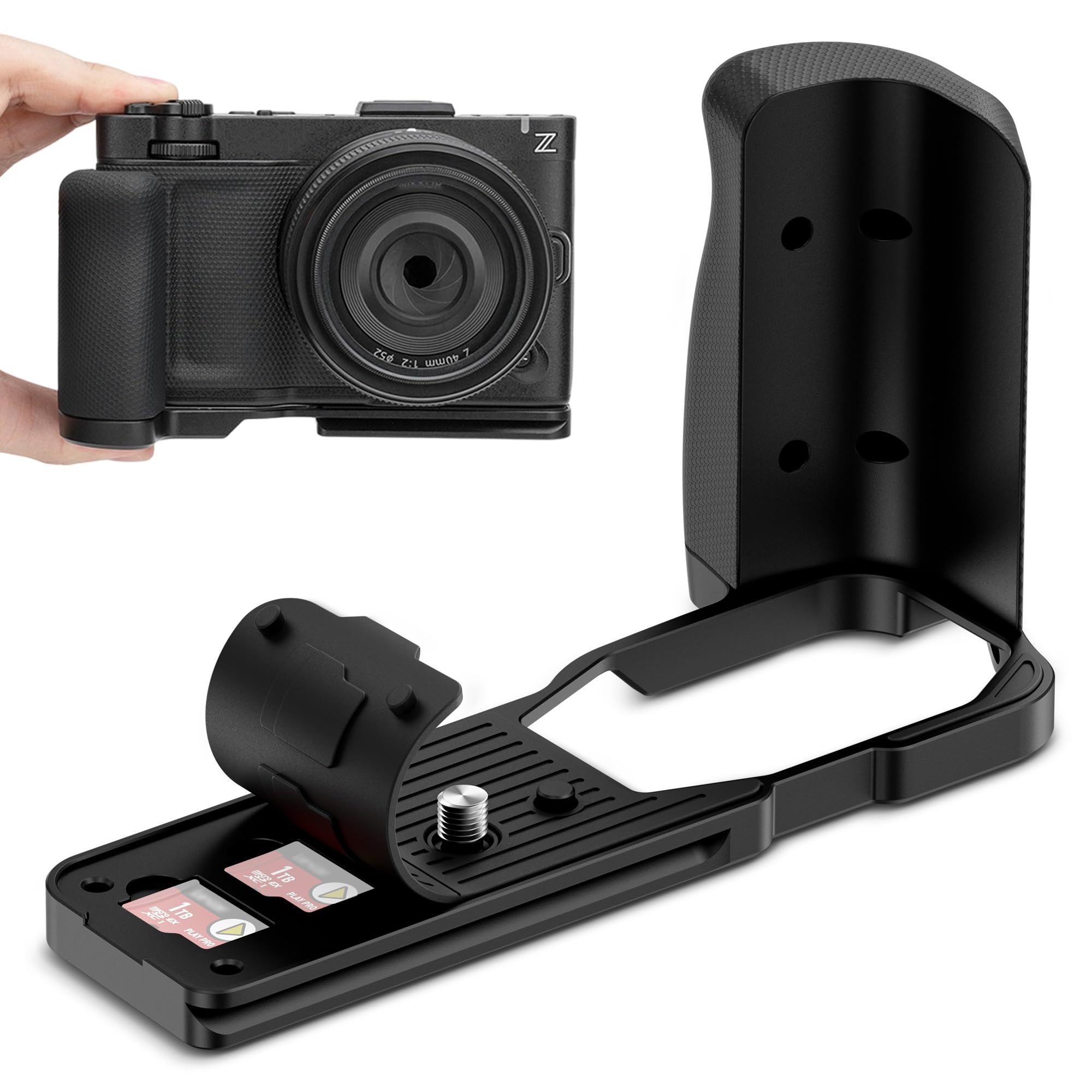 Amazon.com : ZR Handgrip L-Shape Bracket Hand Grip Handle for