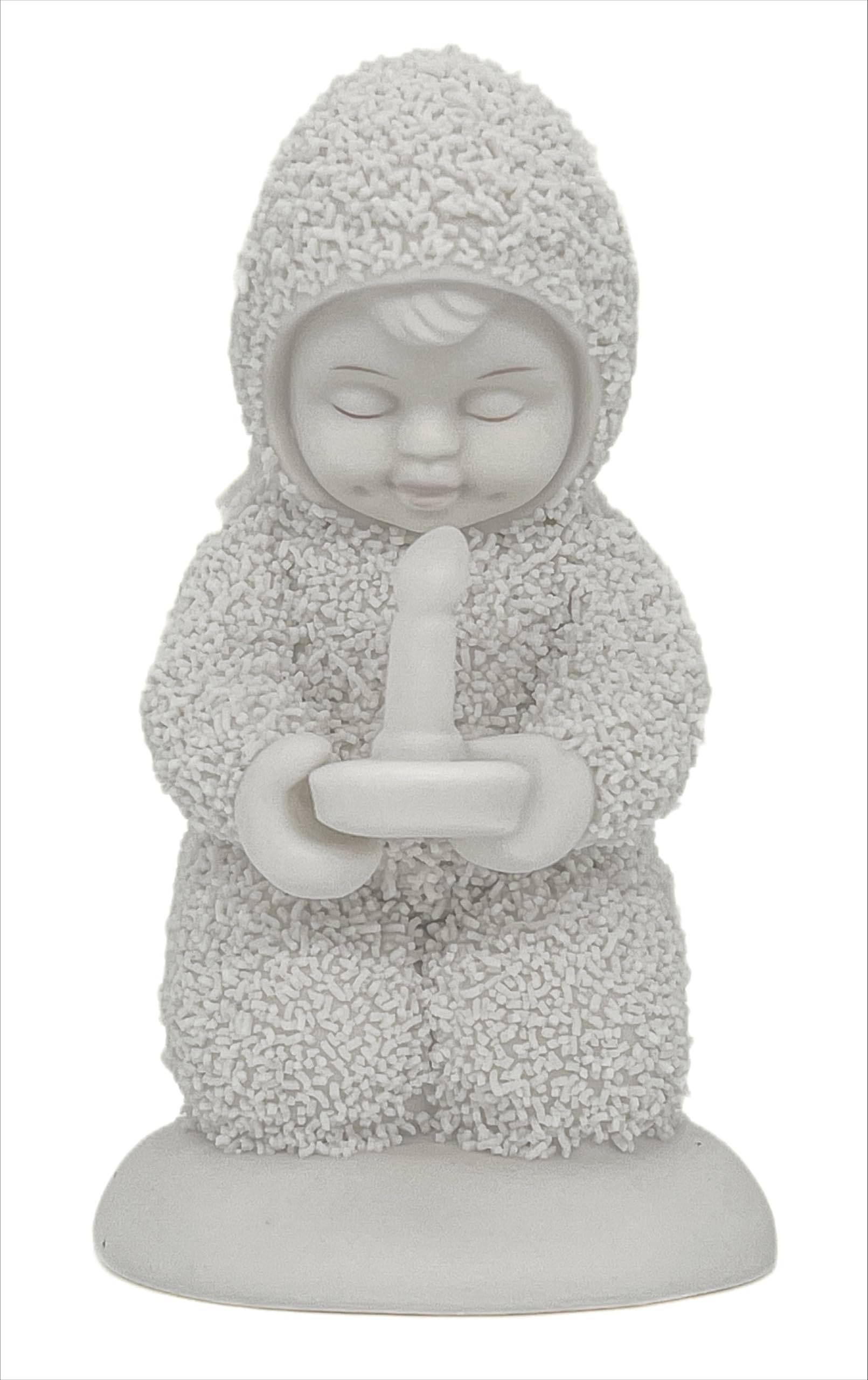 Snowbabies Cream Department 56 Classics Let Your Light Shine Apparel Figurine, 3.50 Inch, Christmas